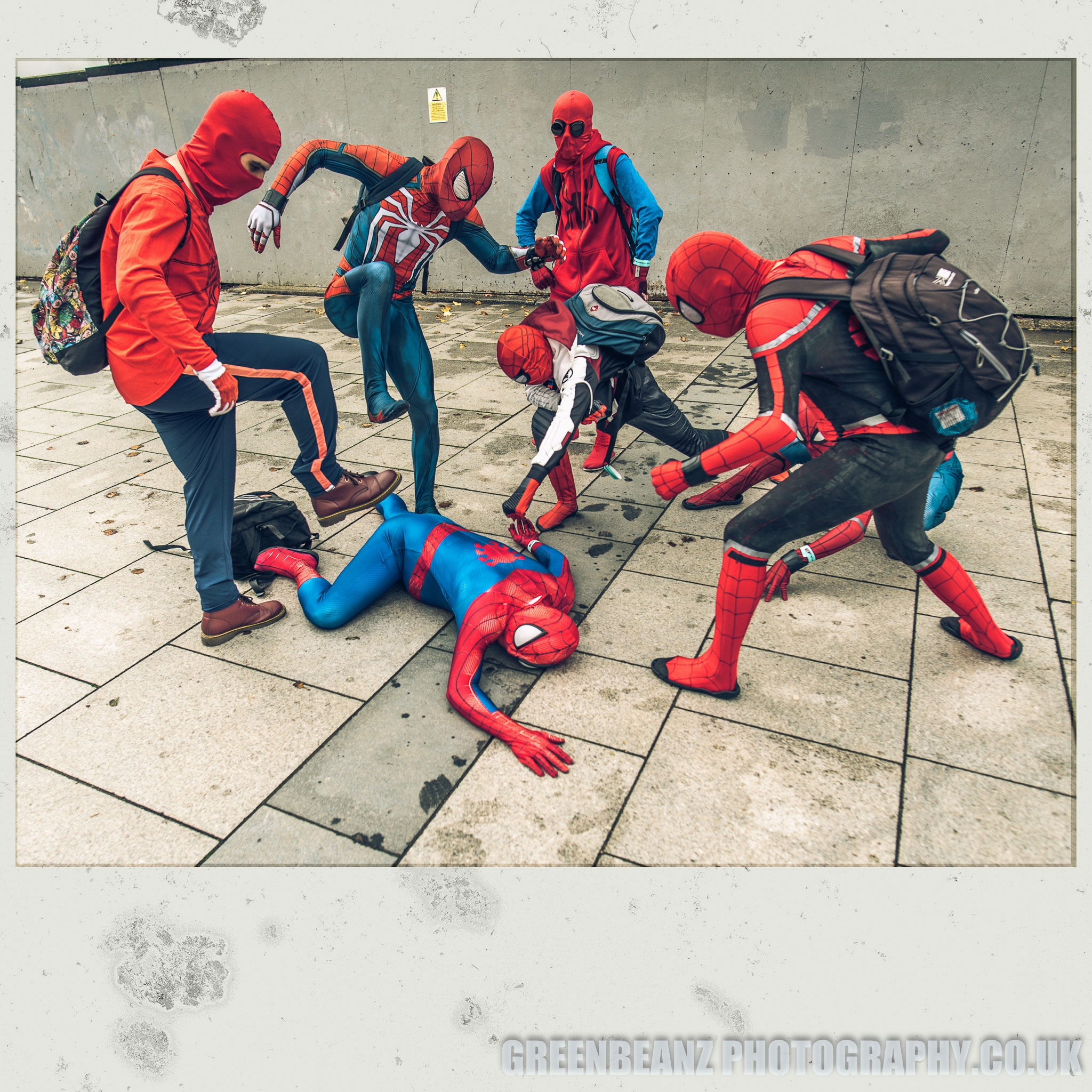 Devcons second Plymouth 2019 convention fun with some Spidermen