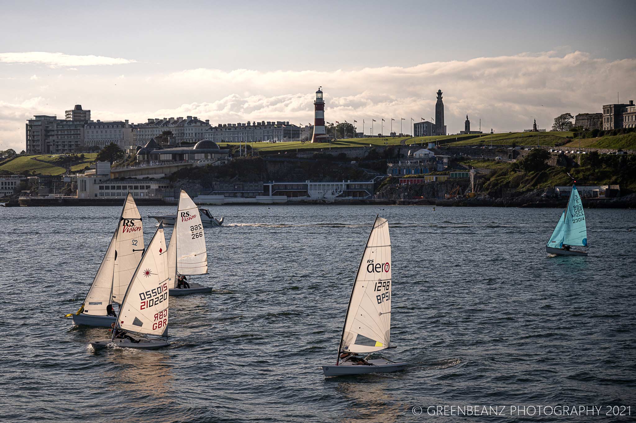 Boats on Plymouth Waterfront 2021