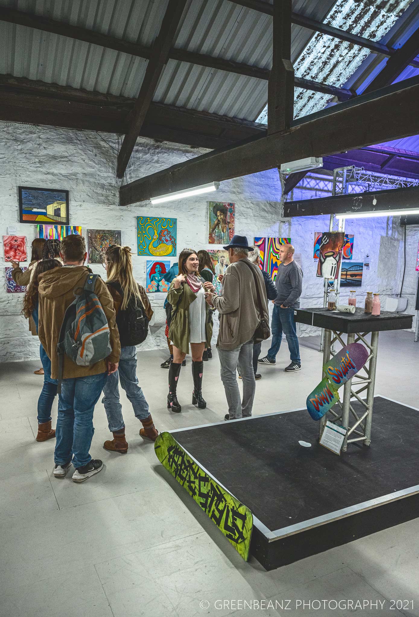 Plymouth Artists Together at Leadworks in October 2021