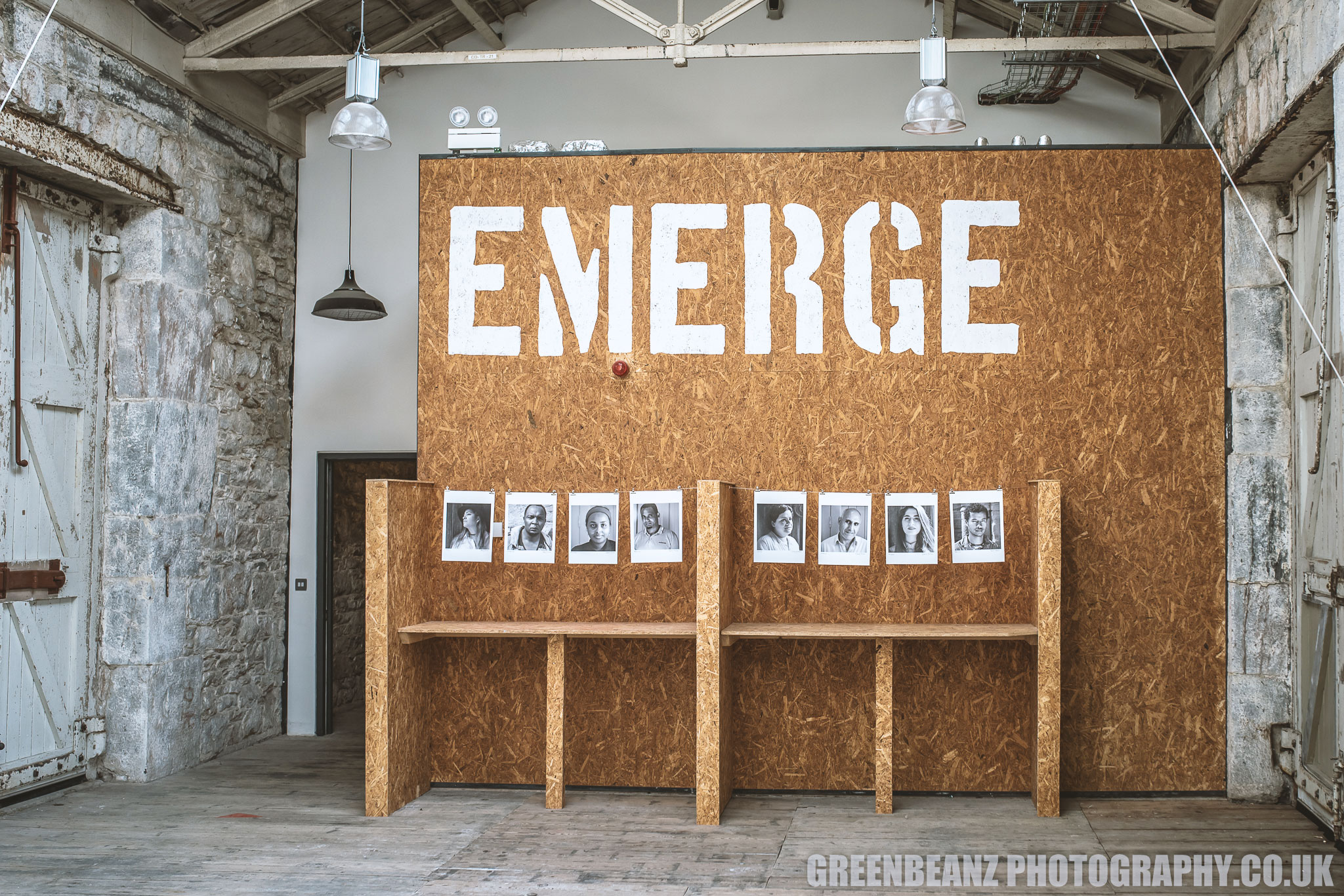 Emerge held a show entitled 'Together' showing work from some of the cities Reugee population at The Royal William Yard