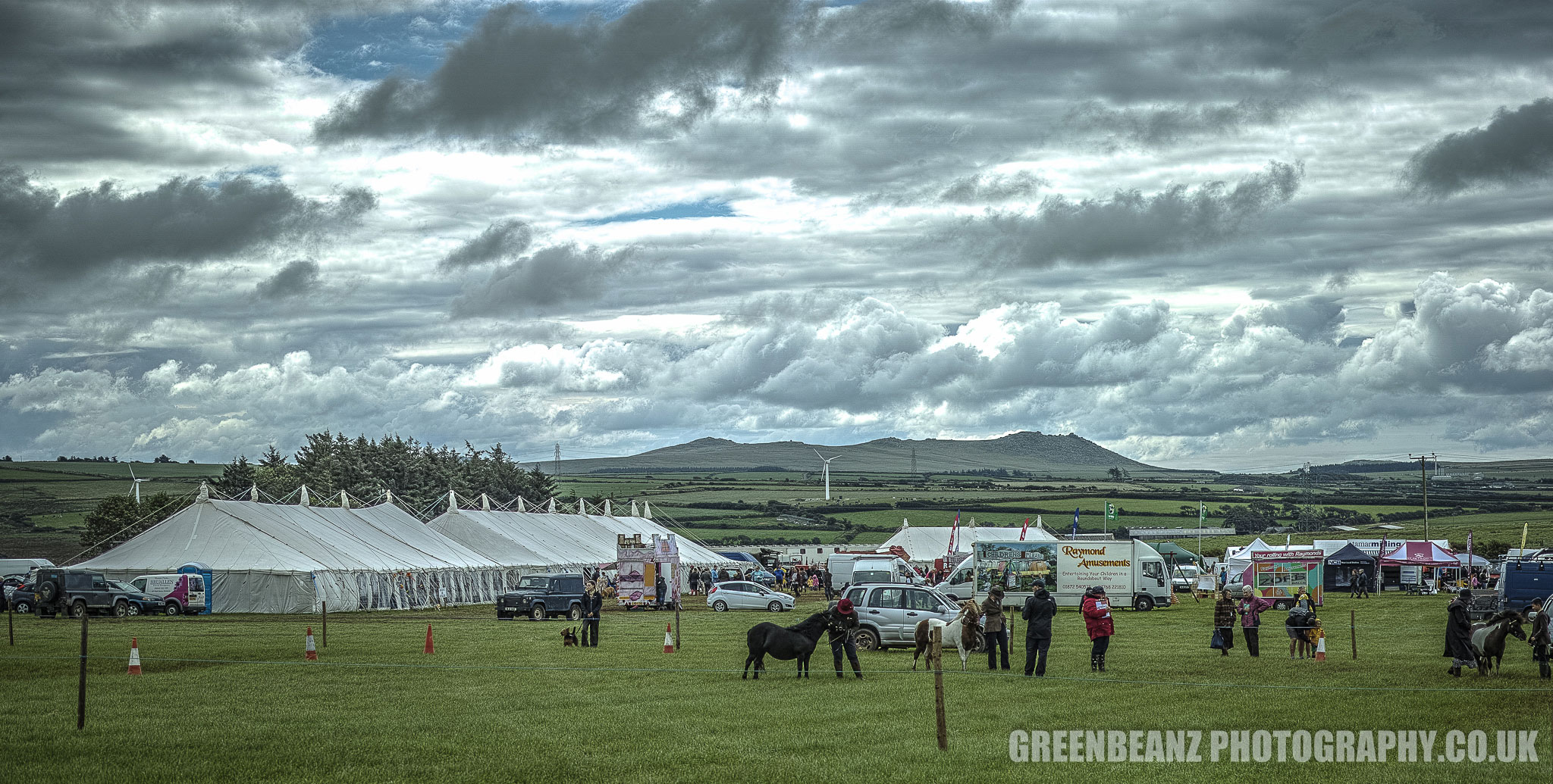  photograph of Camelford agricultural show 2017