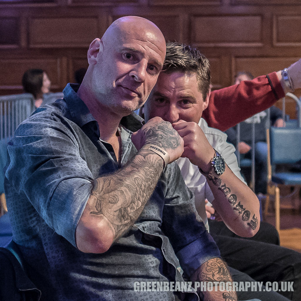 Plymouth Boxing Fans at the city's Guildhall