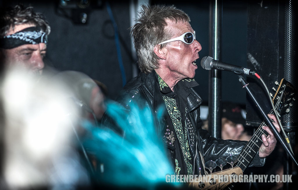 UK Punk Rock Guitar player Ian Cooke playing for The Cleaners Punks 'n' Pirates 2017