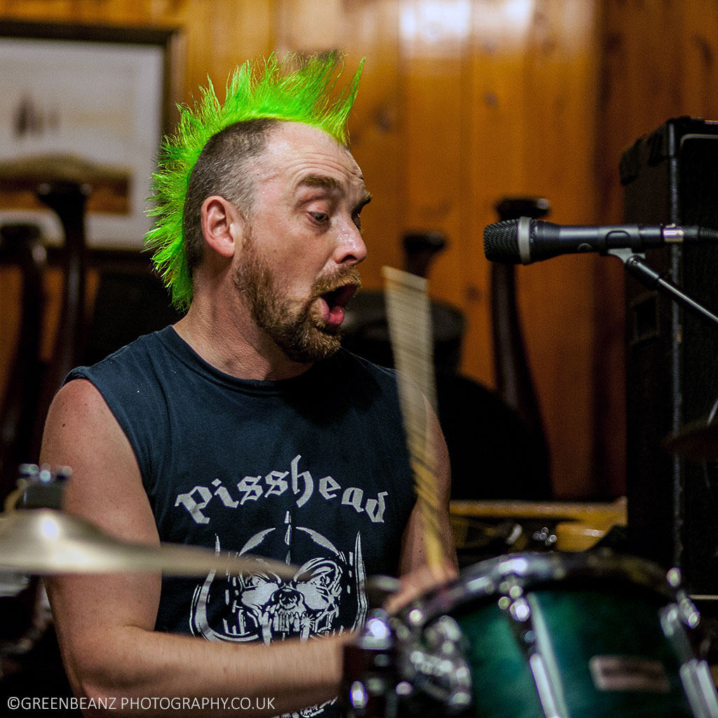UK Punk Live Drummer Wheelie Punx Picnic Plymouth 