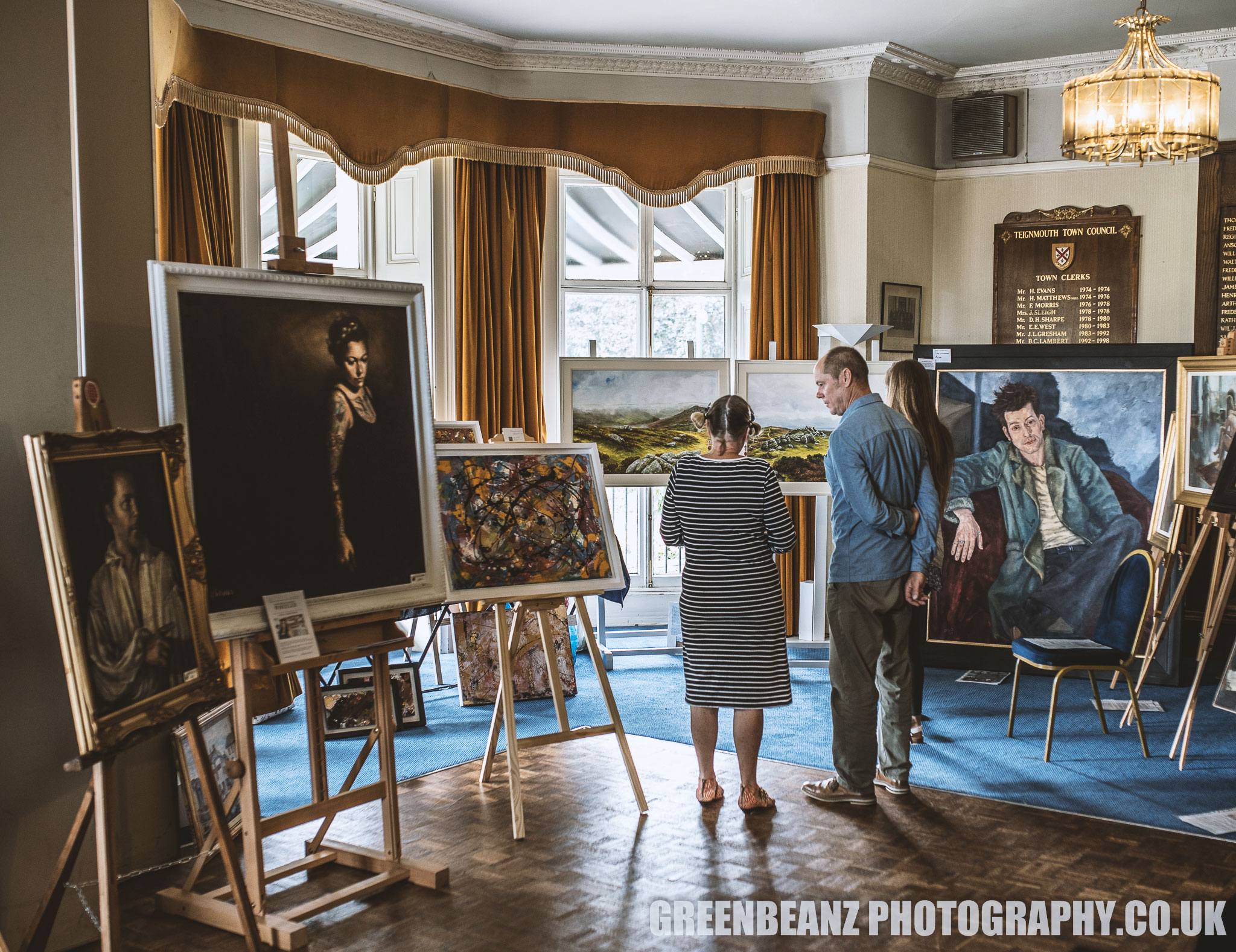 The Reuben Lenkiewicz Arts Festival at Bitton House in Teignmouth Devon 201