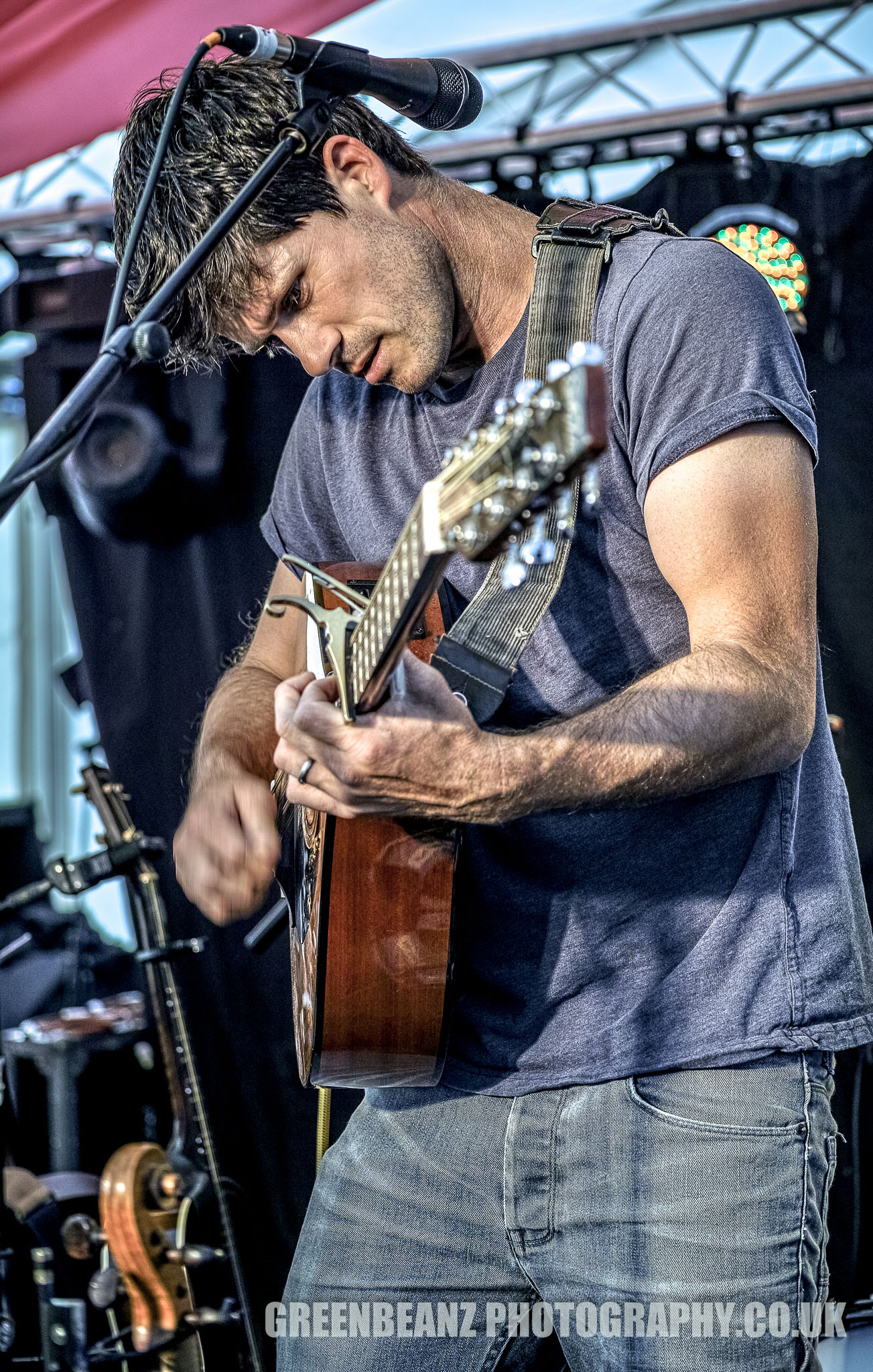UK Folk songwriter Seth Lakeman photographed at Plymouth Festival