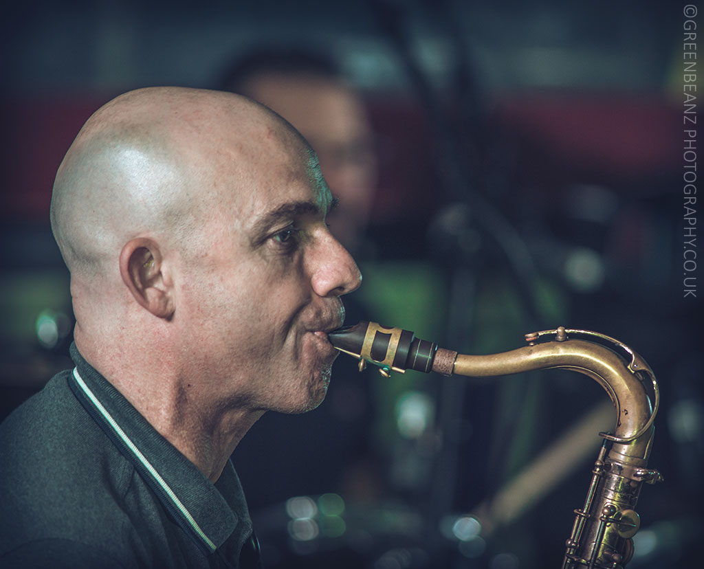 Matt Morrish The English Beat Saxophone UK music photography Zone Night Club Redruth Cornwall