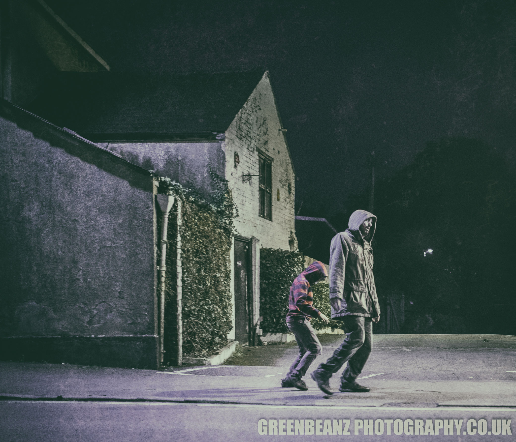 Ivybridge town centre visited by the Zombie Walkers 