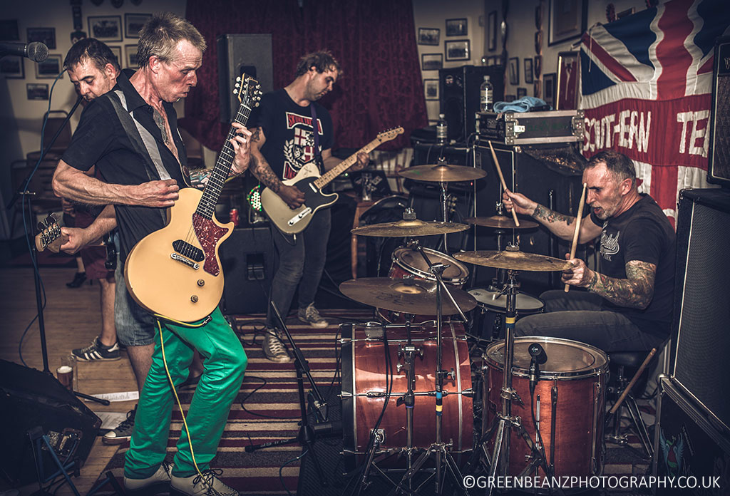 Punk Rock Music Photography Southern Templars Scooter Rally Liskeard Football Club Cornwall