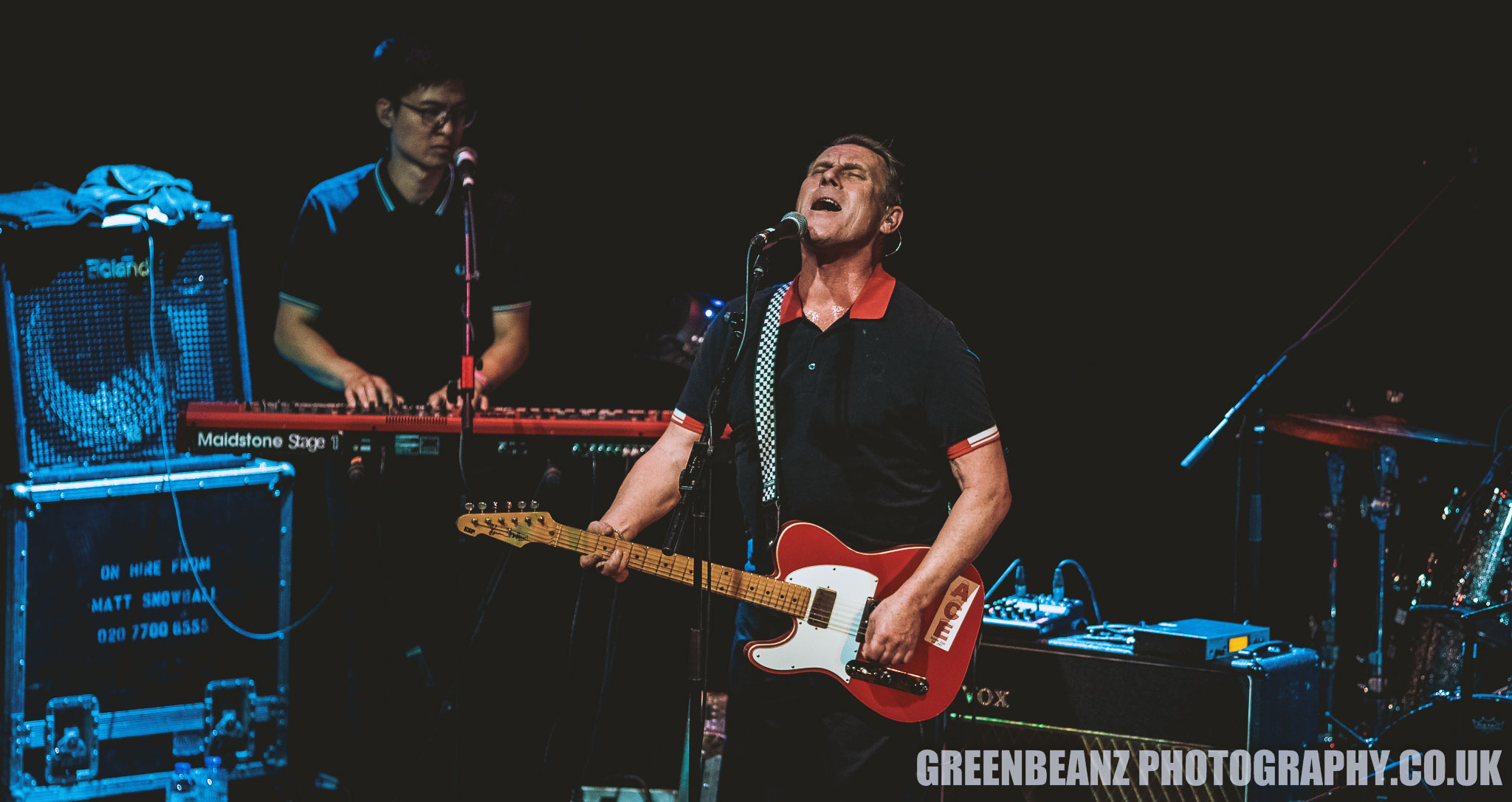 Dave Wakeling performing live on The Beat's 2018 UK tour
