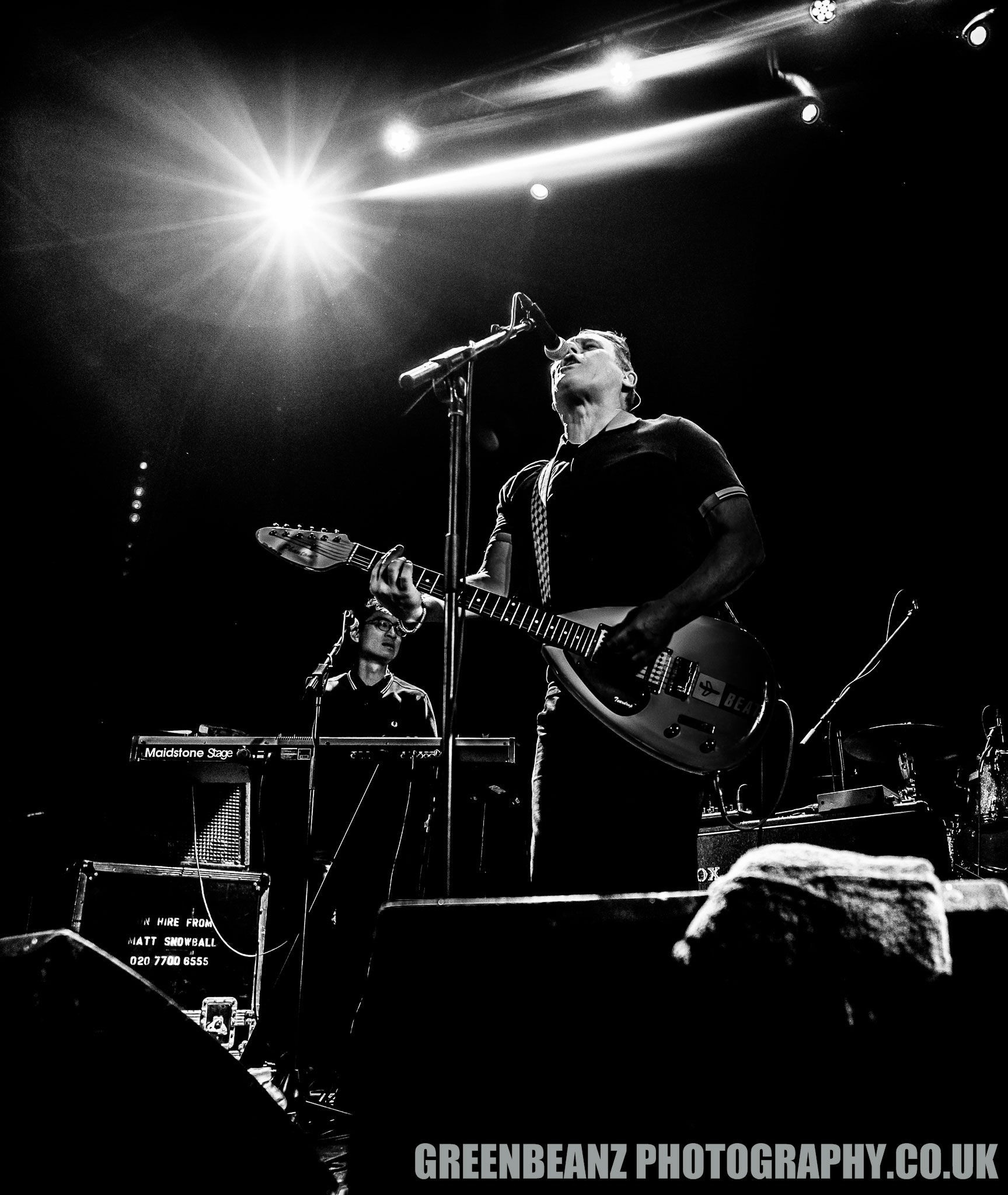 Dave Wakeling of The English Beat on stage in the UK 2018