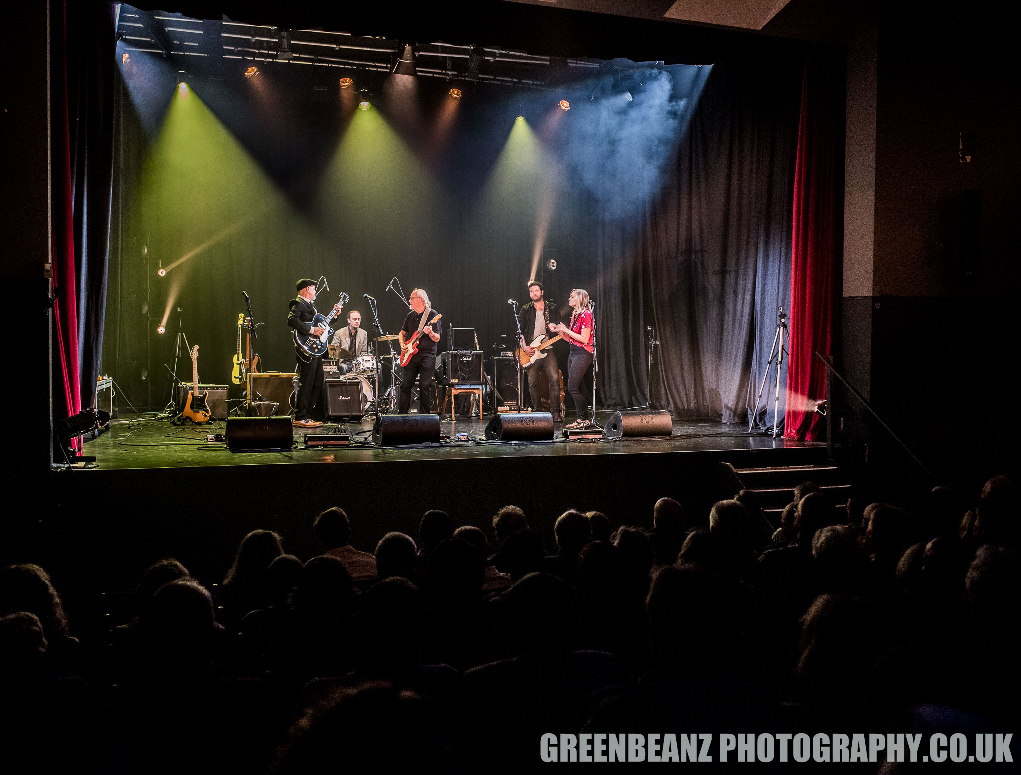 Martin Barre and Becca Langsford join Vince Lee and The Big Combo on stage