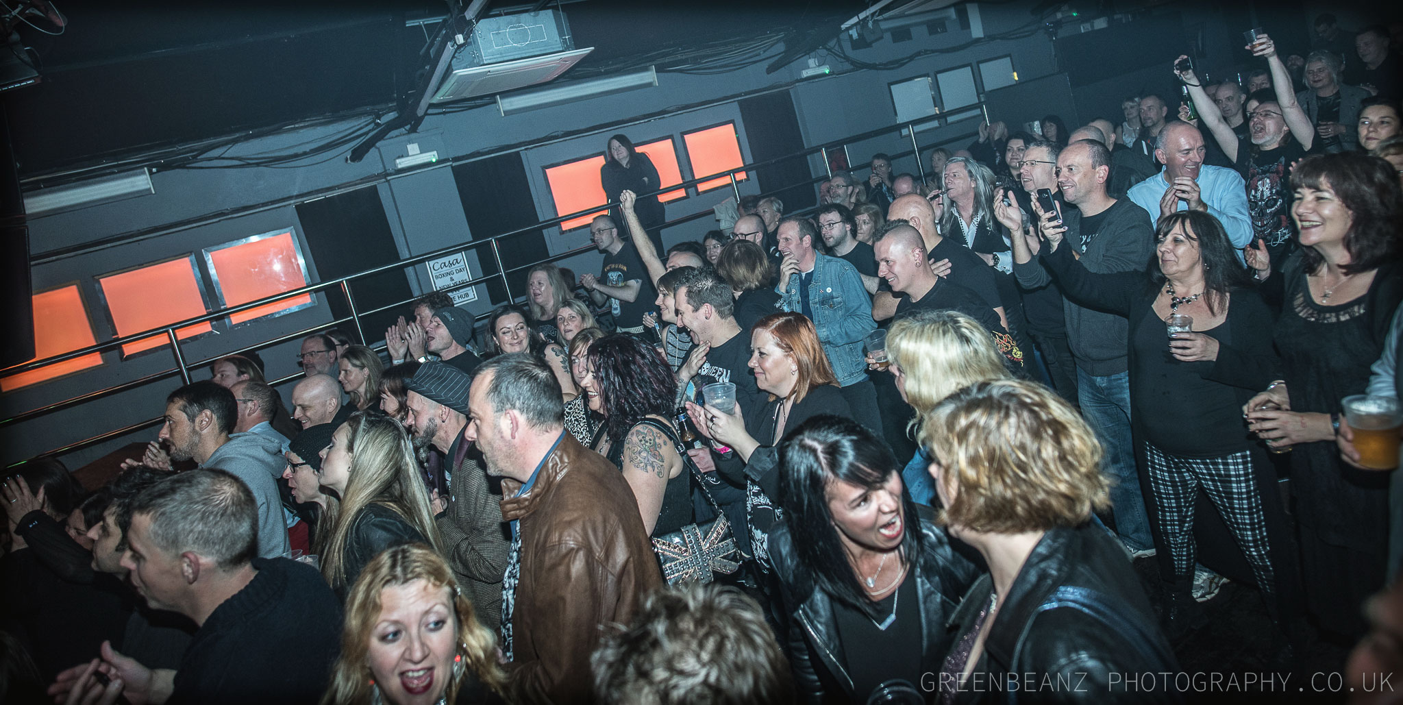 The Hub / dBs Live full of rock fans enjoying the Plymouth live music scene