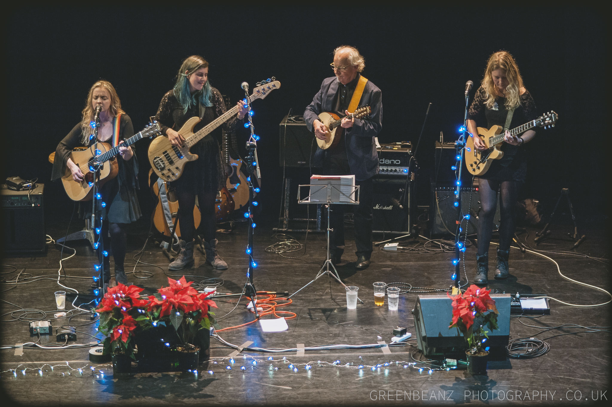 The Trees and Martin Barre playing at The Barbican Theater in Plymouth December 2017