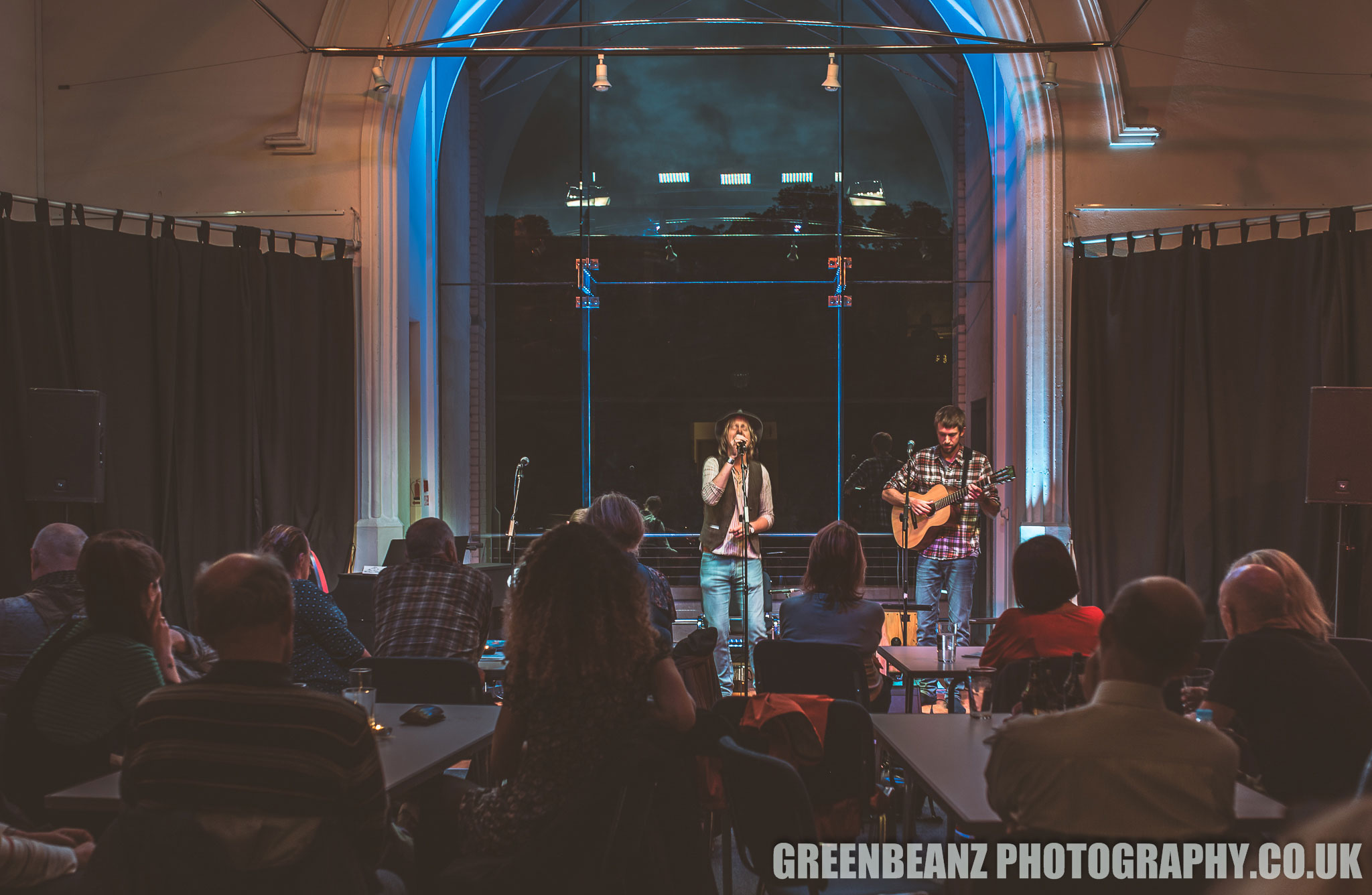 Windjammer wind up their gig at Calstock Arts with the Wicker Man inspired song 'Summerisle' 